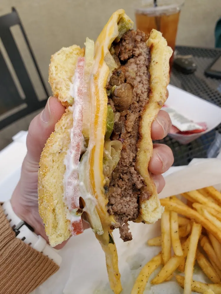 Stables Burger with Everything